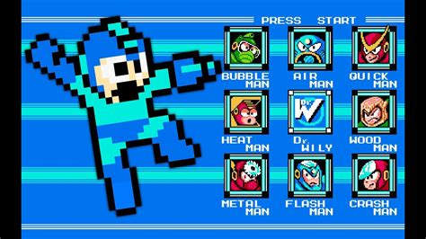 mega man 2 boss guide.